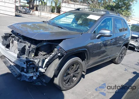 2023 Toyota Rav4 Hybrid Se из США, поврежденный, VIN 4T3T6RFV7PU130687